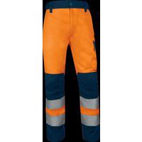 Hochsichtbare Hose Klasse 2 - Orange/Marineblau - Delta Plus