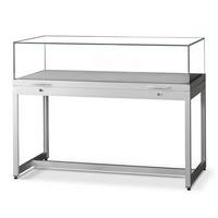 Tischvitrine auf Füßen - 120 x 60 x 92 cm - Sarazino