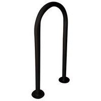 Fahrradständer mit Anlehnbügel – 2 Stellplätze, Gesamtlänge: 390 mm, Anzahl Plätze: 2, Gesamtbreite: 100 mm