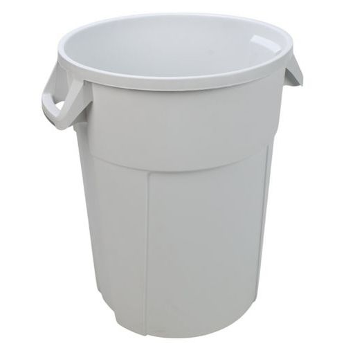 Runder Container, für den Nahrungsmittelsektor zugelassen -120 L - Manutan Expert Runder Container, für den Nahrungsmittelsektor zugelassen -120 L - Manutan Expert