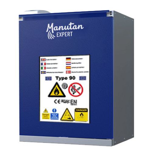 Niedriger Schrank Lithium-Batterien, aktiv, 1 Tür - Manutan Expert