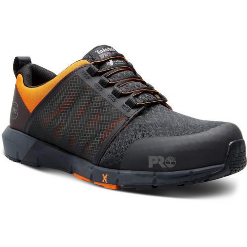 Sicherheitsschuh Radius schwarz/orange S1 SR FO PL - Timberland Pro