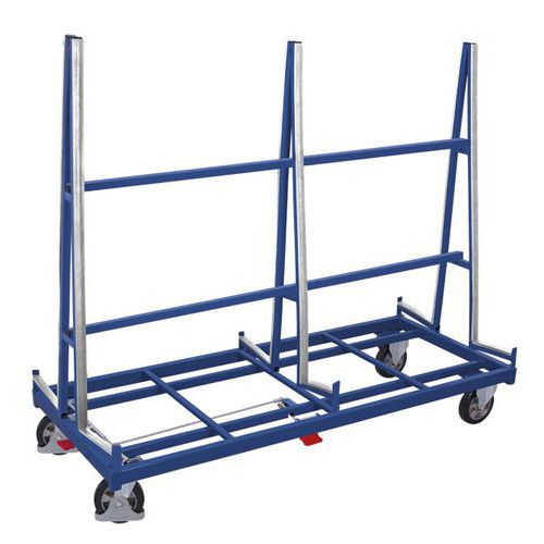 Ergonomischer Plattenwagen, doppelseitig - Tragkraft 1200 kg Ergonomischer Plattenwagen, doppelseitig - Tragkraft 1200 kg