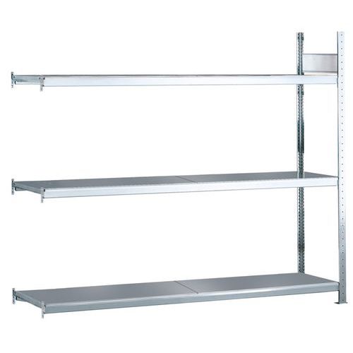 Extrabreites Regal Easy-Fix Plus - Galvanisierter Fachboden - Schulte