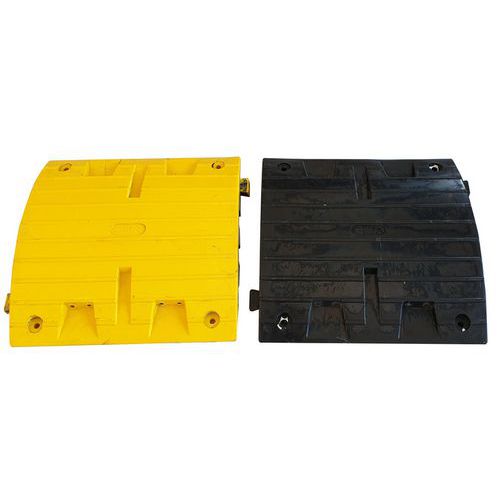 Elemente für Lkw-Bremsschwellen, schwarz/gelb - Viso