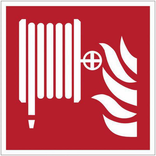 Brandschutzschild, Wandhydrant, PVC - Manutan Expert