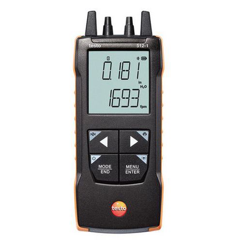 Digitales Differenzdruckmanometer 512‑1 und 512‑2 - testo