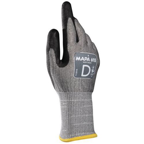 Schnittschutzhandschuhe Krytech 615 Niveau D - Feingefühl - Mapa