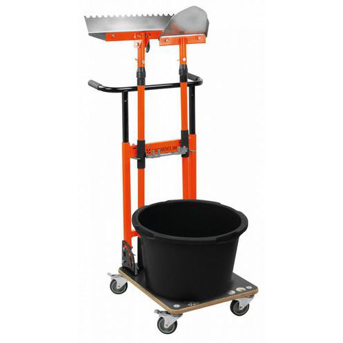 Komplettset CARELO für Fliesenleger für den Transport