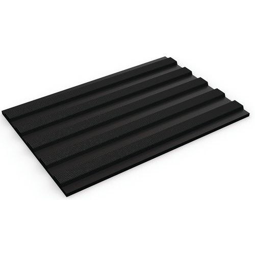 Geriffelte PVC-Matte Flexitred - Meterware - Plastex Geriffelte PVC-Matte Flexitred - Meterware - Plastex