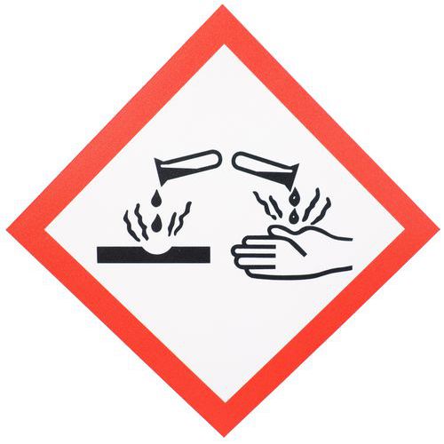 Schild CLP - Korrosiv - PVC - Manutan Expert