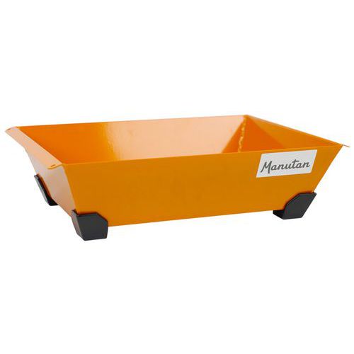 Auffangwanne für Labor, Stahl - 10 L - Manutan Expert