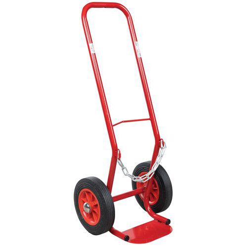 Flaschenträgerwagen – Kautschukreifen – Tragkraft 100 kg Flaschenträgerwagen – Kautschukreifen – Tragkraft 100 kg