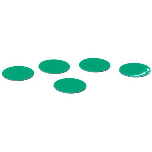 Satz mit 5 grünen Kreisen - Smit Visual