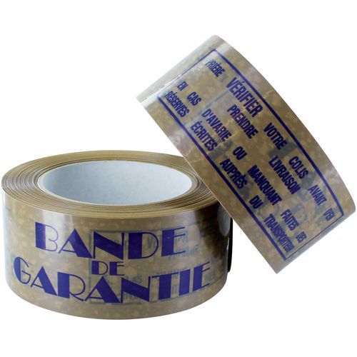 PVC-Klebeband – bedruckt – „Garantieband“