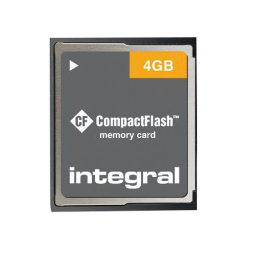 Kompaktspeicherkarte Flash Integral - 4 GB