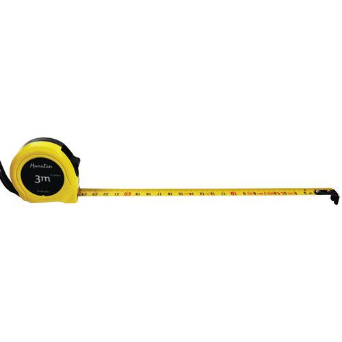 Maßband Ruban 3 und 2 m x 16 mm und 5 m x 19 mm - ABS - Manutan Expert