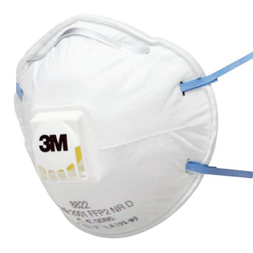 Halbmaske mit Schale der Serie 8000 für den einmaligen Gebrauch - FFP2