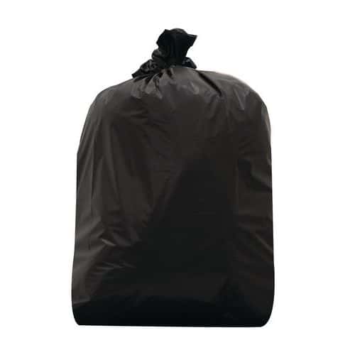 Schwarzer Müllsack - Schwere Abfälle - 60 bis 130 L