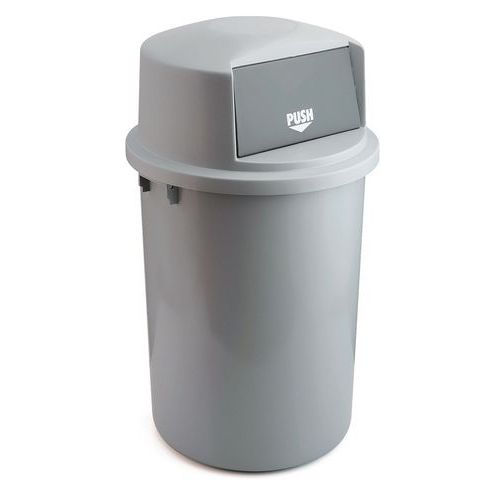 Kunststoffbehälter mit Rollklappe – 126 l