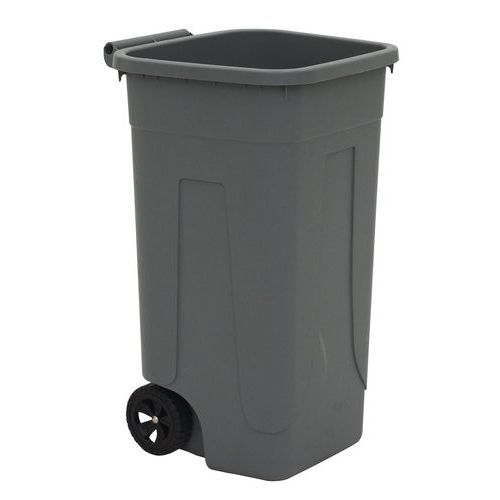 Behälter für die selektive Mülltrennung ohne Deckel - ergonomischer Griff - 100 L