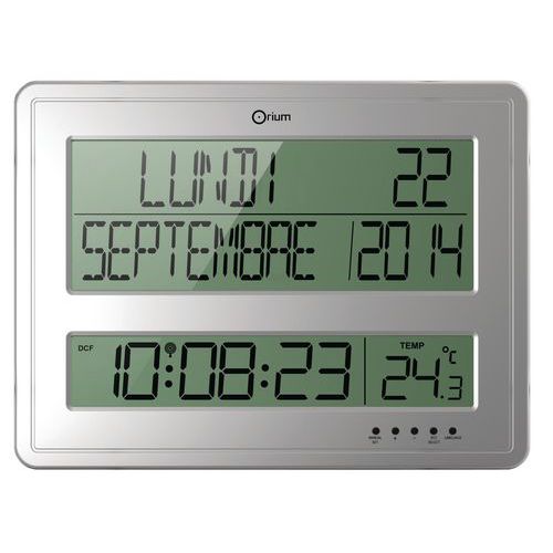 RC-Digitaluhr mit Kalenderfunktion - Orium