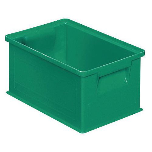 Stapelbarer Behälter - Grün - Länge 200 bis 630 mm - 3,6 bis 85 L