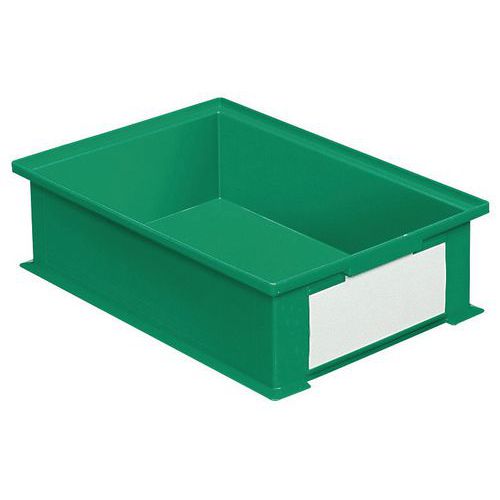 Stapelbarer Behälter - Grün - Länge 200 bis 630 mm - 3,6 bis 85 L