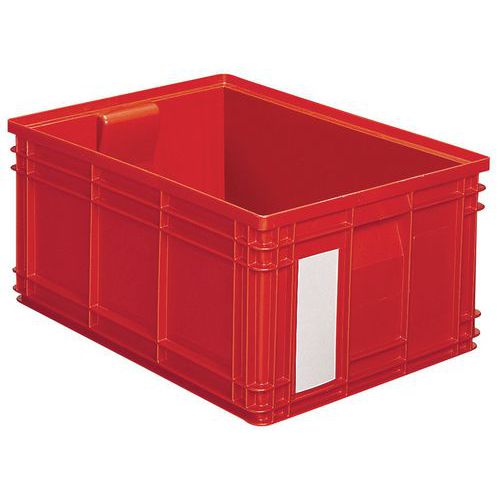 Stapelbarer Behälter - Rot - Länge 200 bis 630 mm - 3,6 bis 85 L