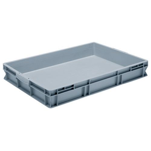 Stapelbarer Euronorm-Behälter grau RAKO - 45 bis 100 L Stapelbarer Euronorm-Behälter grau RAKO - 45 bis 100 L