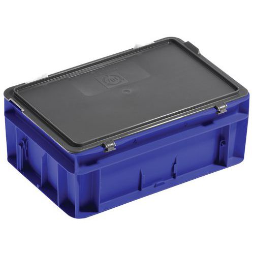 Behälter mit Deckel RAKO blau - 300x200 mm - 5 bis 60 L