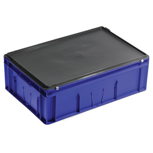 Behälter mit Deckel RAKO blau - 300x200 mm - 5 bis 60 L