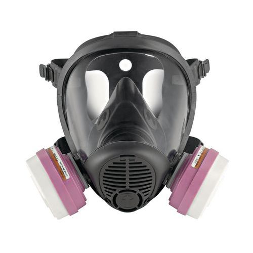 Wiederverwendbare Atemschutzmaske mit Rundumsicht Optifit Twin