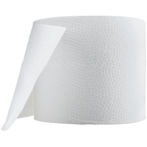 Kompaktes Toilettenpapier, Rolle - 500 Blätter - Manutan Expert