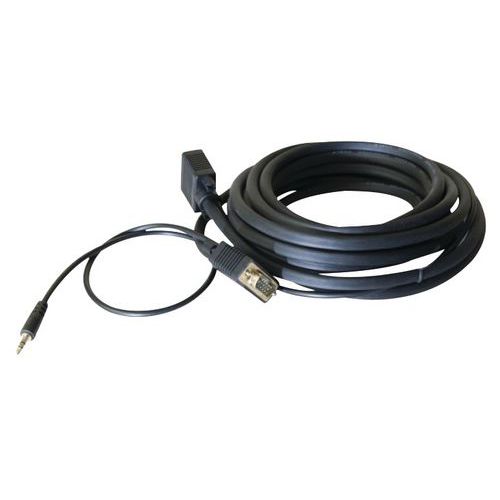 Kabel für SVGA-Bildschirm + Audio - 1,80 m