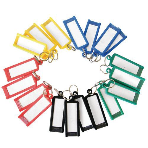 Schlüsselanhänger mit Ring – verschiedene Farben