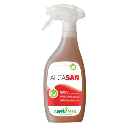 Basischer Sanitärreiniger Alcasan - Spray 500 ml -Greenspeed