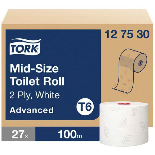 Toilettenpapier Tork Compact – Rolle – T6