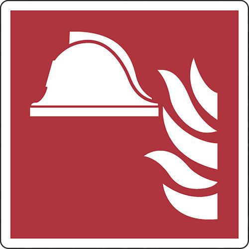 Brandschutz-Schild - Brandbekämpfungsausrüstung - selbstklebend
