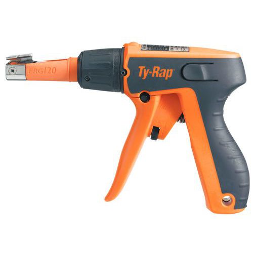 Montagepistole für Klemmring Ty-Rap® - Für Ringe mit der Breite 4,8 bis 7,6 mm