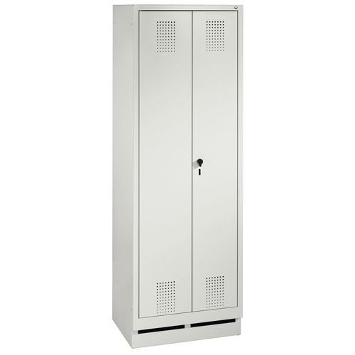 Spind XL - 1 und 2 Säulen, Breite 600 mm - mit Sockel - CP