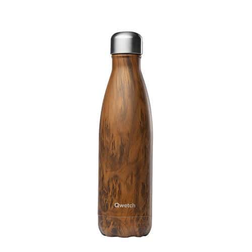 Thermosflasche 500 ml, Wood - Qwetch