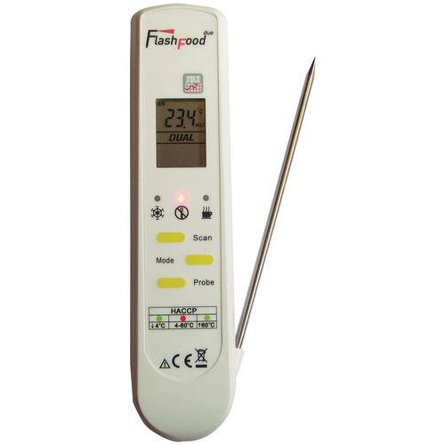 Infrarot-Lebensmittelthermometer und Sonde FLASHFOOD - Duo