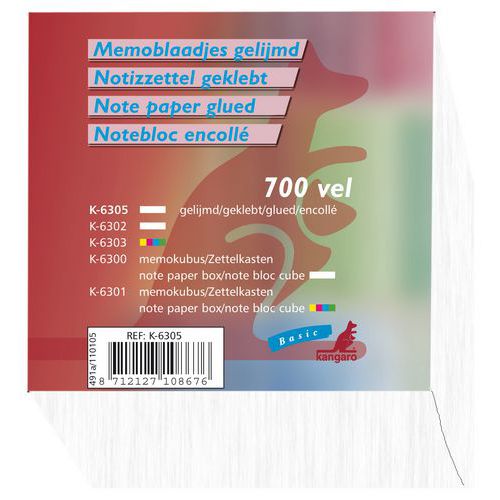 Nachfüllpackung für Merkzettelblock