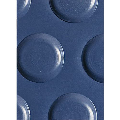 PVC-Matte Flexi Button - Dicke Noppen - Meterware - Plastex