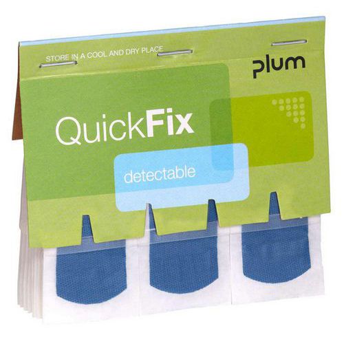 Nachfüllpackung für nachweisbare Fingerpflaster - QuickFix