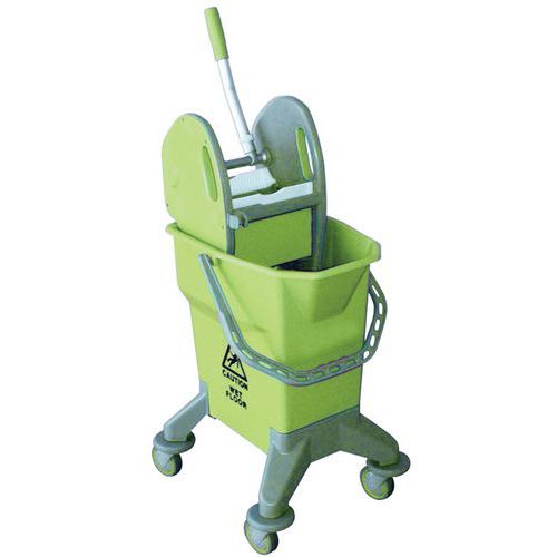 Rolleimer mit Backenpresse - 25 L - Manutan Rolleimer mit Backenpresse - 25 L - Manutan
