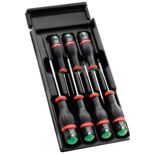 Set aus 12 Facom-Inlays - 129 Werkzeuge