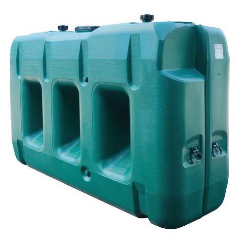 Vertikaler PE-Behälter, 1000 bis 5000 L, Lagerung