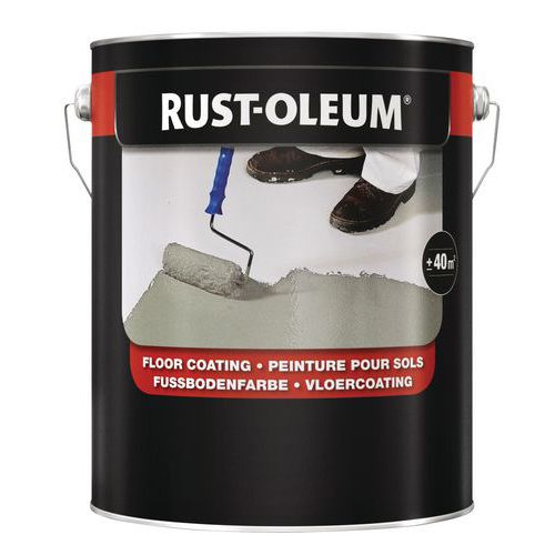 Fußbodenfarbe aus einem Gebinde - 5 L - Rust-Oleum